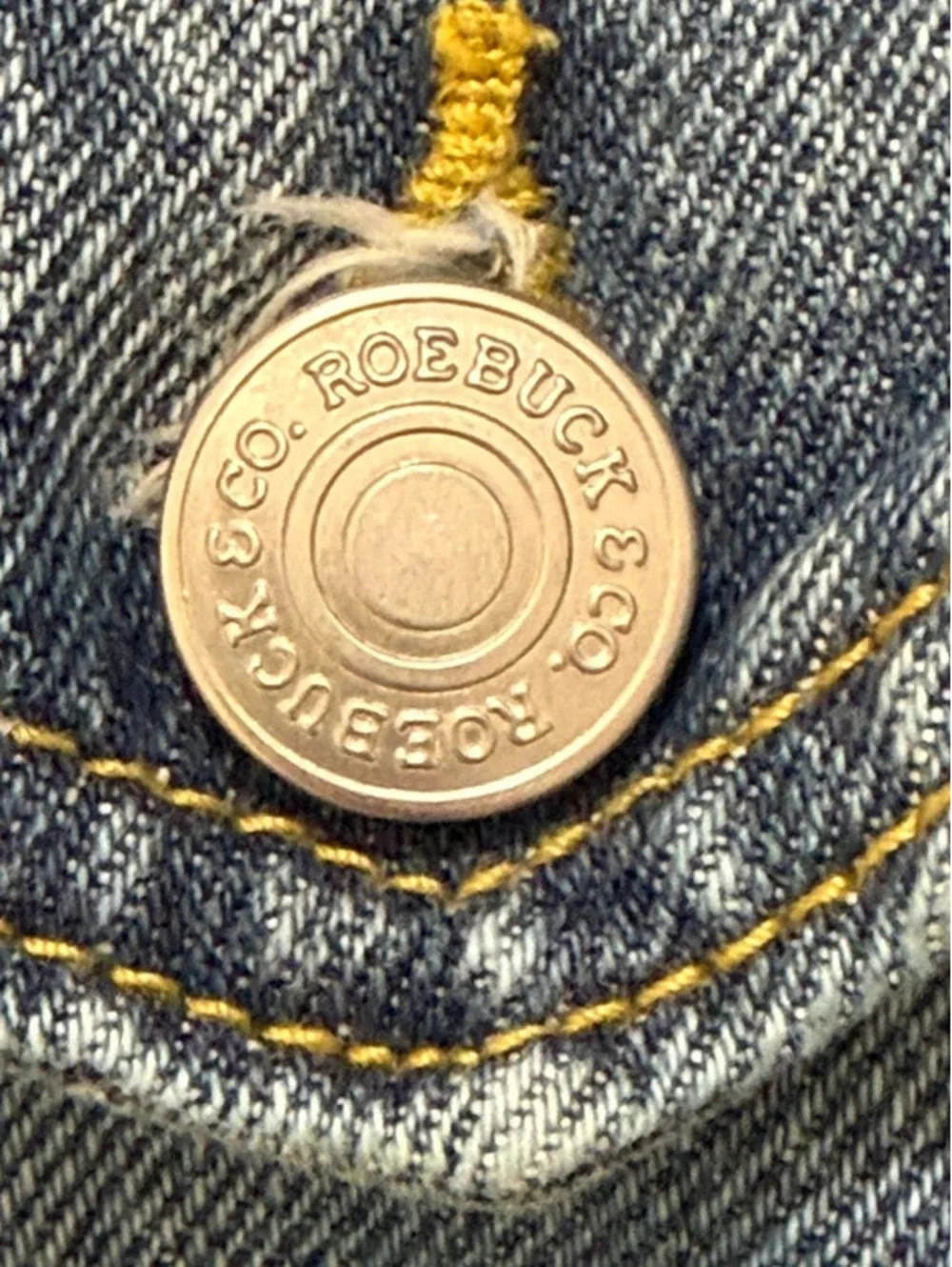 Roebuck XXL denim jacket.